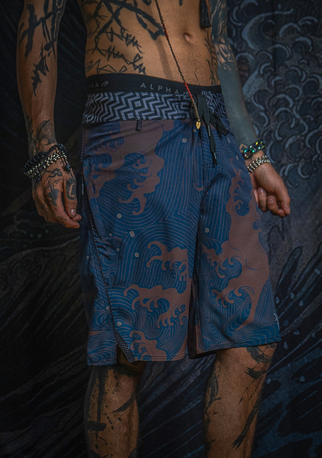 Boardshort Men / Fast Dry - TSUNAMI
